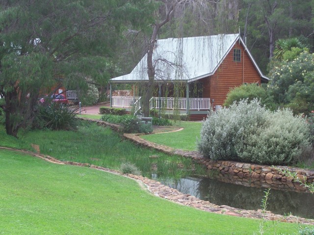 The place we stayed in margaret river