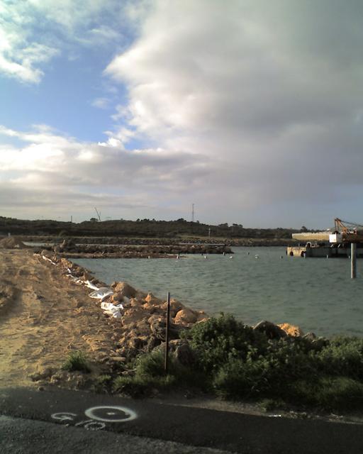 Woodies point ramp progress Woodies point ramp progress