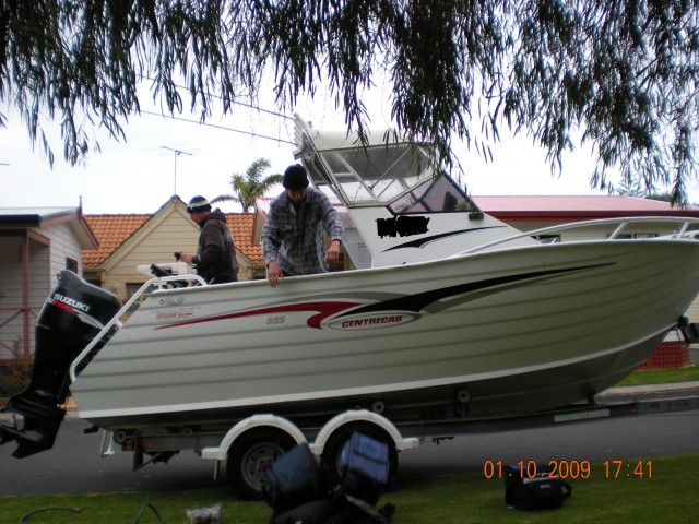 The clean up of uncle Bill's boat