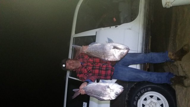 A couple of nice Pinkies off the beach