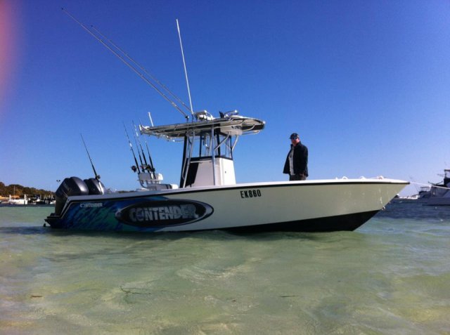 Contenders maiden voyage Contenders maiden voyage