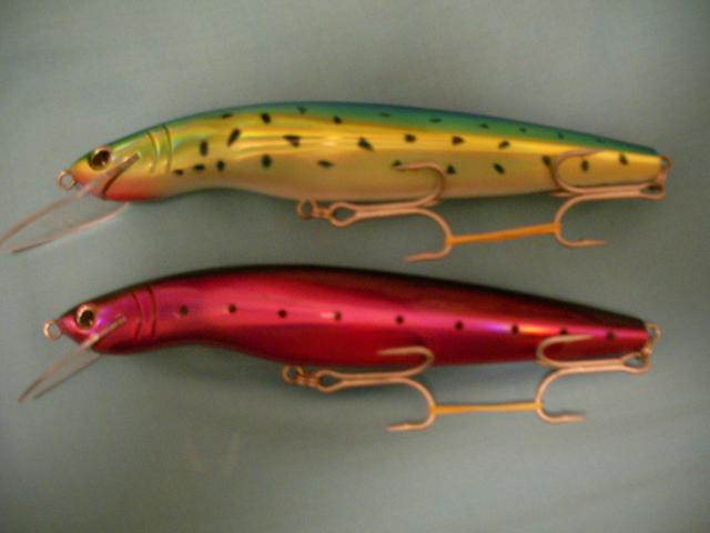 Classic Bluewater lures.