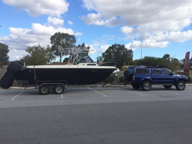 The new toy, taking it to Kalbarri next week for the annual fishing trip