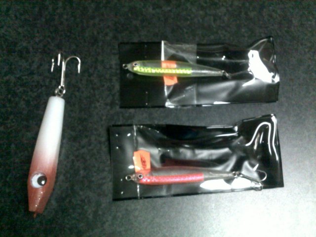 new lures, look the goods. new lures, look the goods.