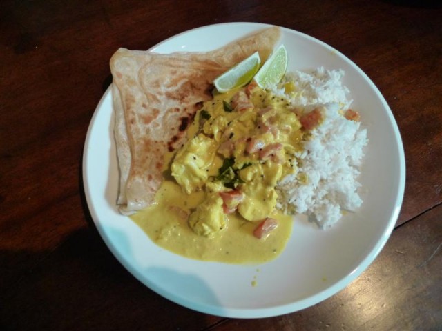 Southern Indian Crayfish Curry