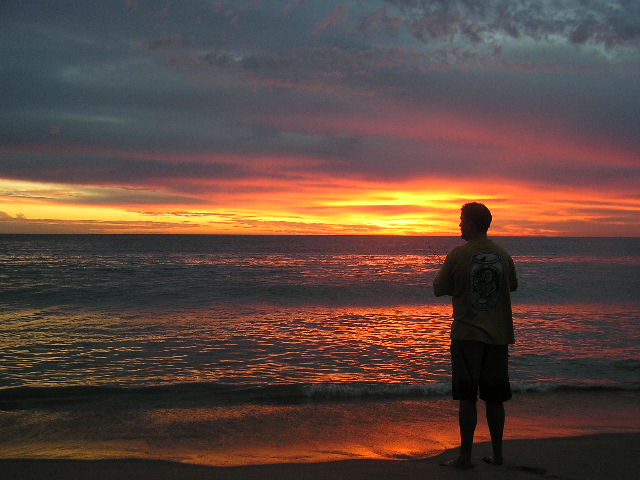 fishin sunset