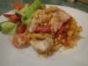 Dhu, safron and red pepper rice