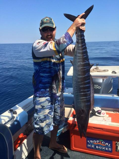 Wahoo while Billfishing Wahoo while Billfishing