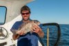 Flies are thick. Check them out around this Black snapper.