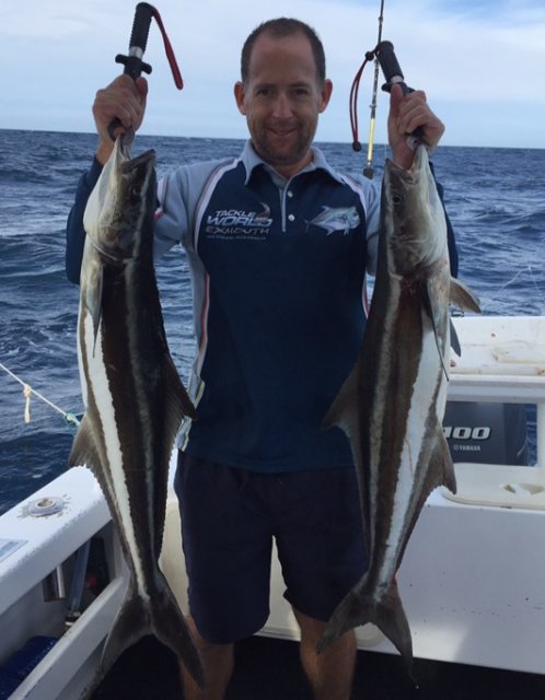 Double Header Cobia - Coral Bay