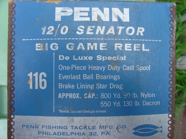 Penn Box - 12/0 Game Reel Penn Box - 12/0 Game Reel