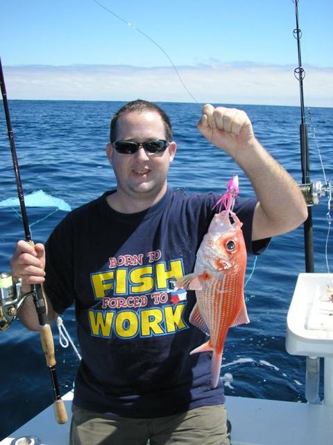 Red Snapper on jig