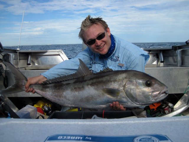 First decent fish from the tinny First decent fish from the tinny