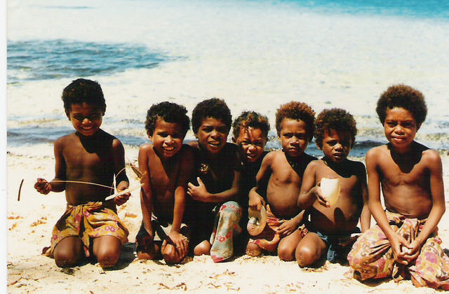 Lakatoi Kids Trobriands PNG 1987 Lakatoi Kids Trobriands PNG 1987